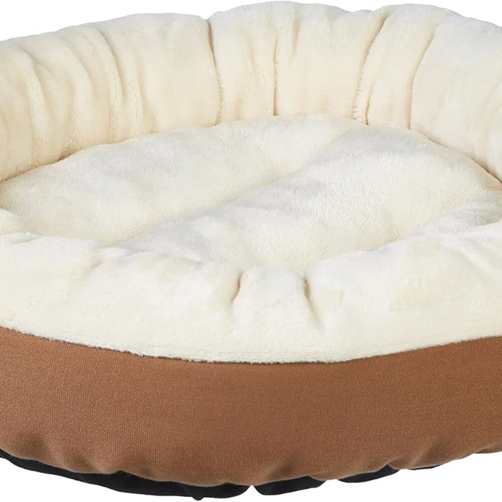 Round Bolster Pet Bed